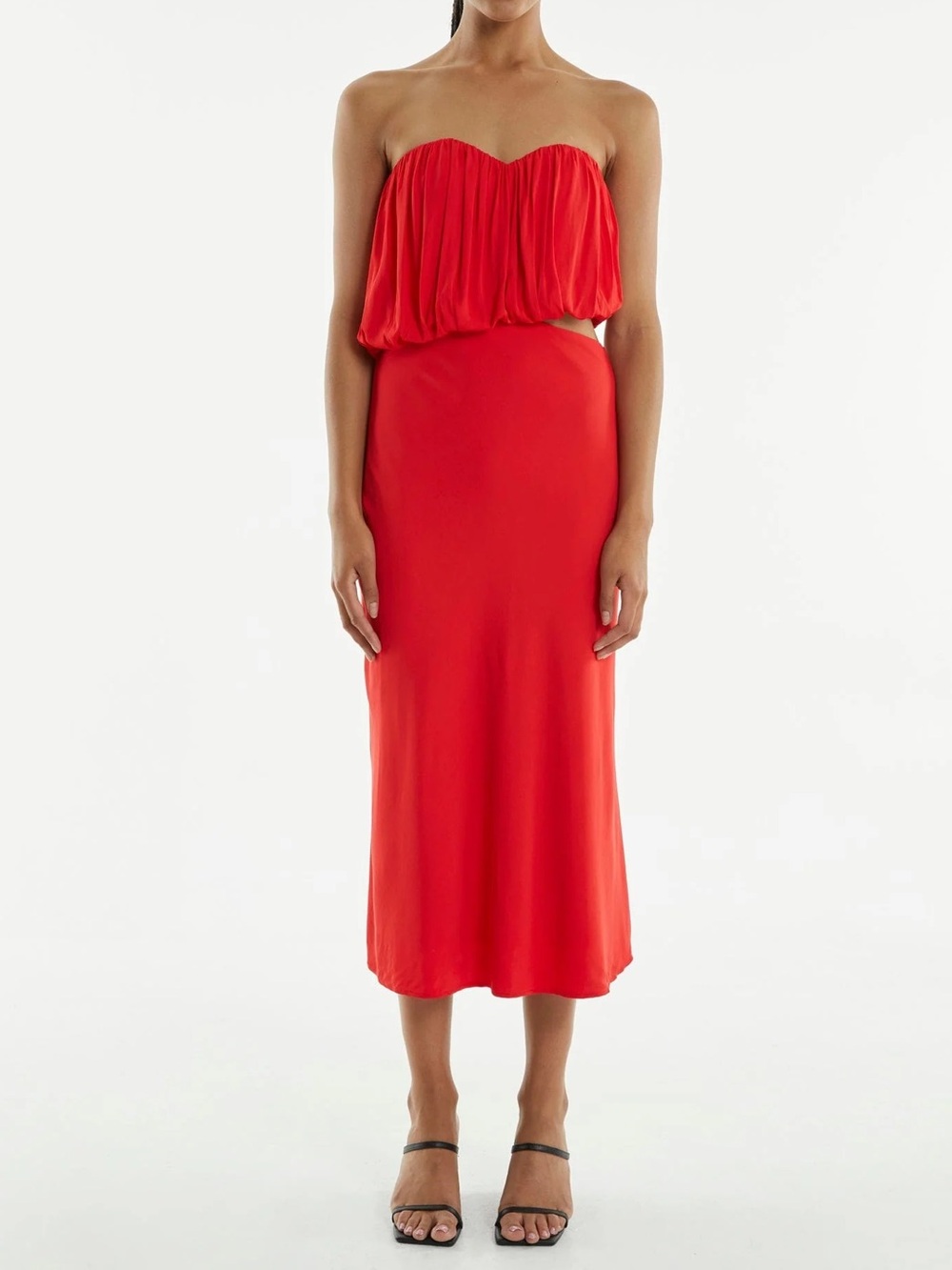 Third Form Overflow 2.0 Strapless Dress Ruby NEW